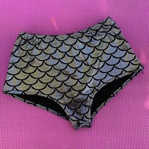 OS High Waist Mermaid Pole Dance Bottoms NOT CLEO